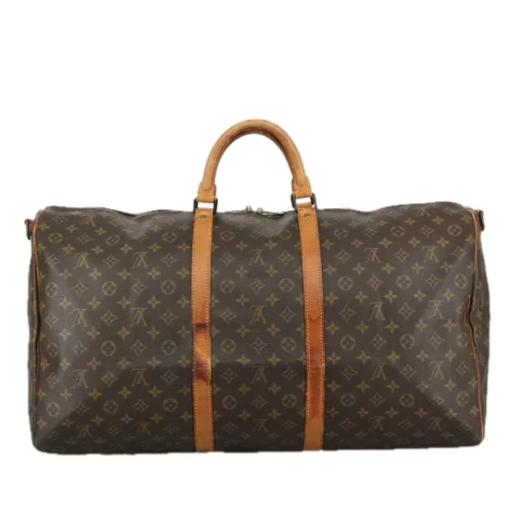 Louis Vuitton Vintage Pre-owned Canvas travel-bags Brown Dames