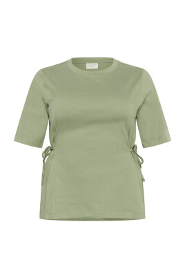 green-oil-t-shirt-with-side-ties