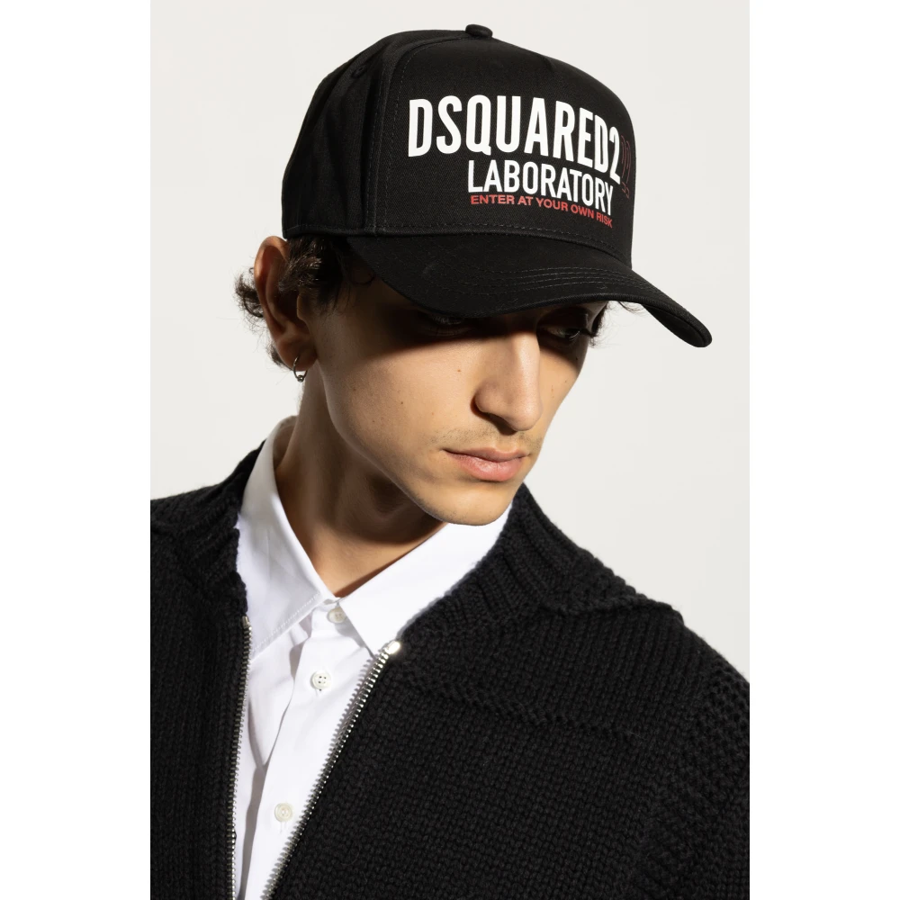Dsquared2 Baseball Cap Black Heren