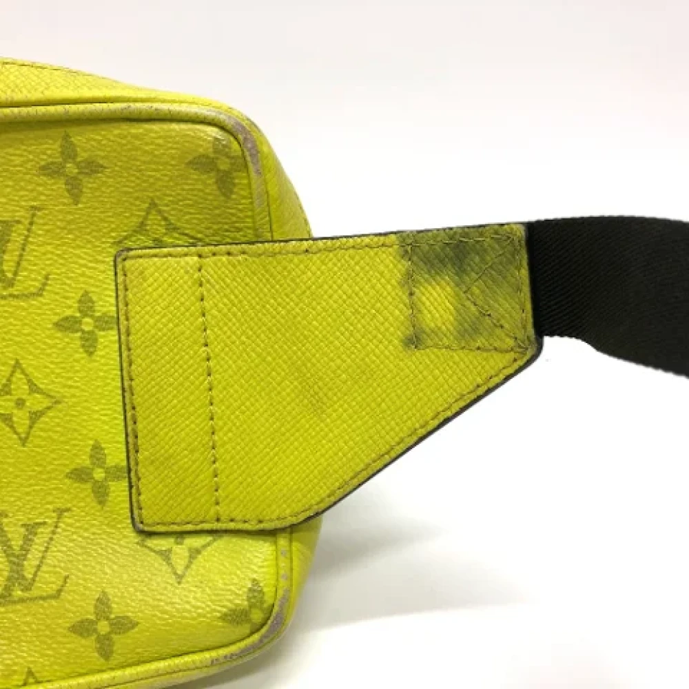 Louis Vuitton Vintage Pre-owned Leather shoulder-bags Yellow Heren