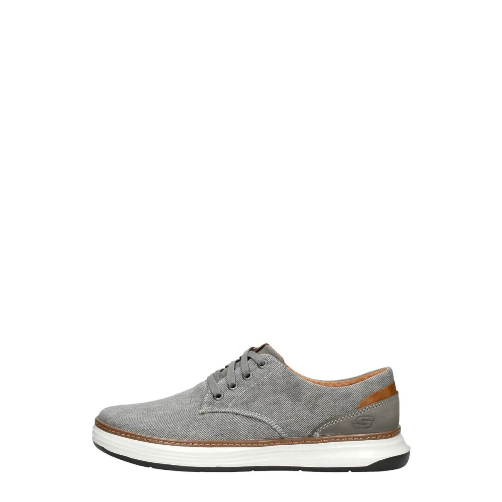 Skechers Herren Grau Halbschuhe Ederson 65981/Tpe 41 - Image 3