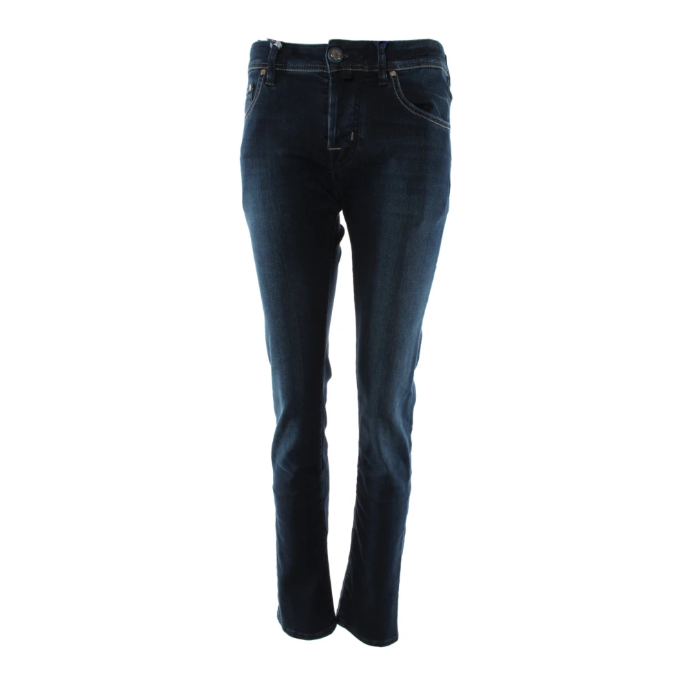 Jacob Cohën Men's Blue Slim Fit Jeans, W30, Slim Fit Jeans