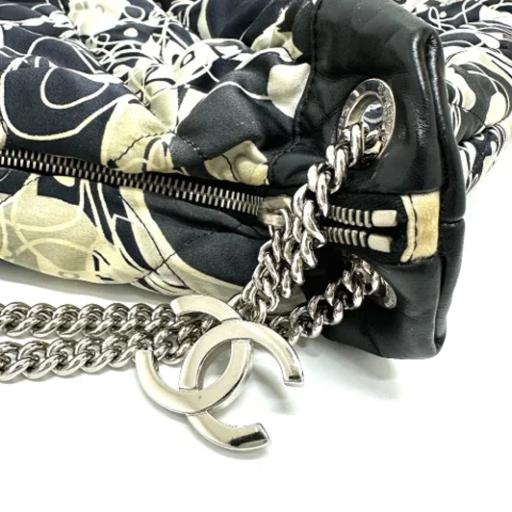 Chanel Vintage Pre-owned Fabric chanel-bags Black Dames