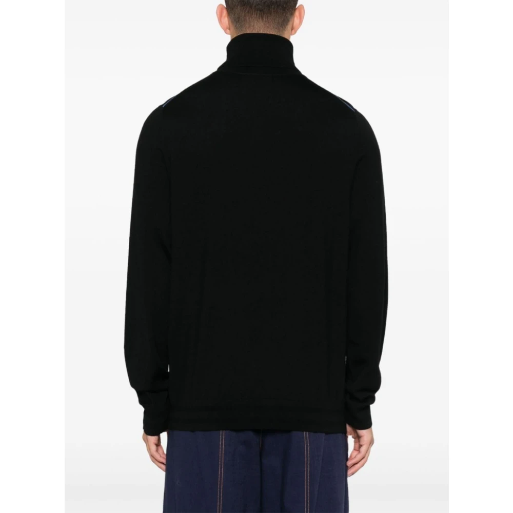 PS By Paul Smith Zwarte coltrui Aw24 Black Heren