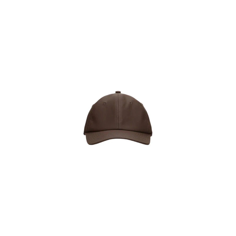 Rains Moderne Baseballpet met gebogen klep Brown Unisex