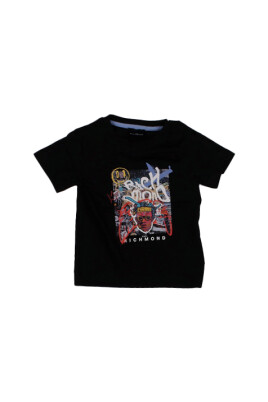 logo-front-print-sort-t-shirt