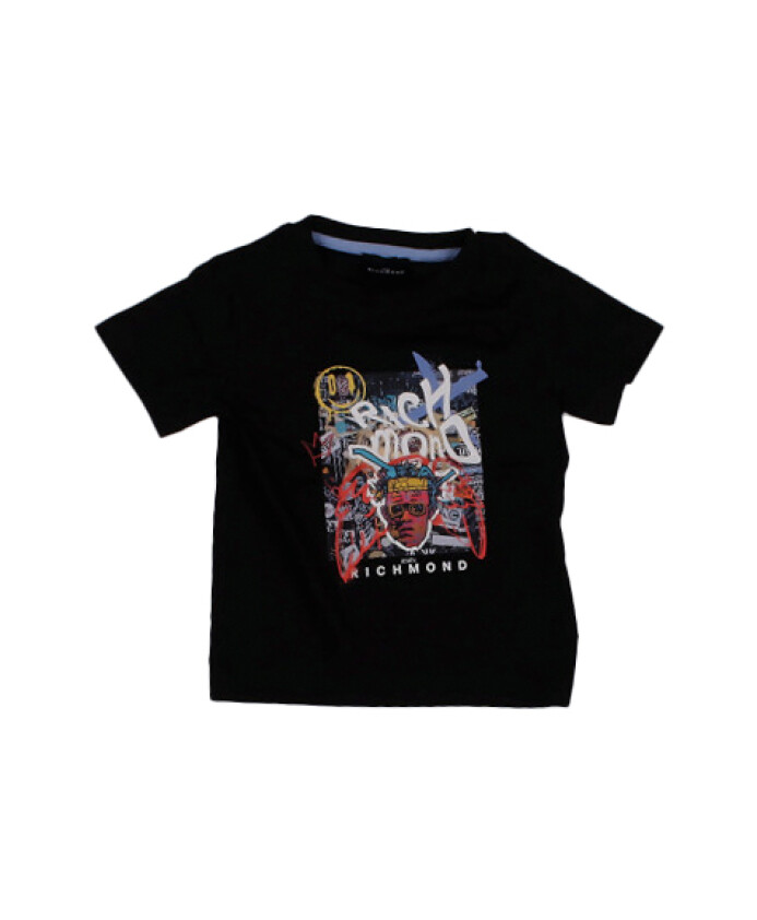 t-shirt-noir-avec-impression-frontale
