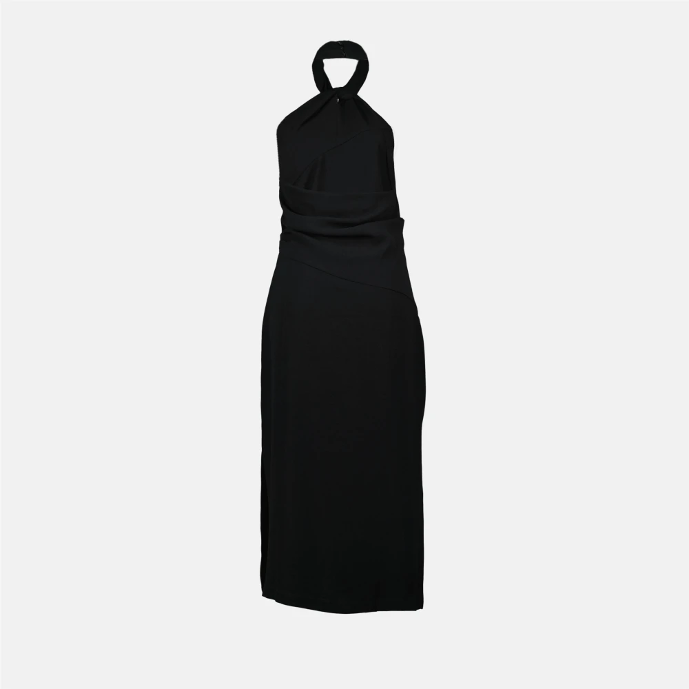 IRO Zwarte Lange Jurk Barana Black Dames