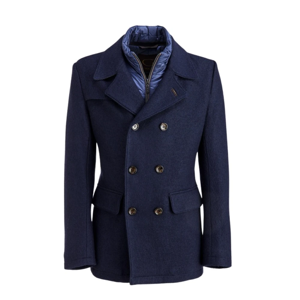 Coats > Double-Breasted Coats - - Gimo's - Modalova