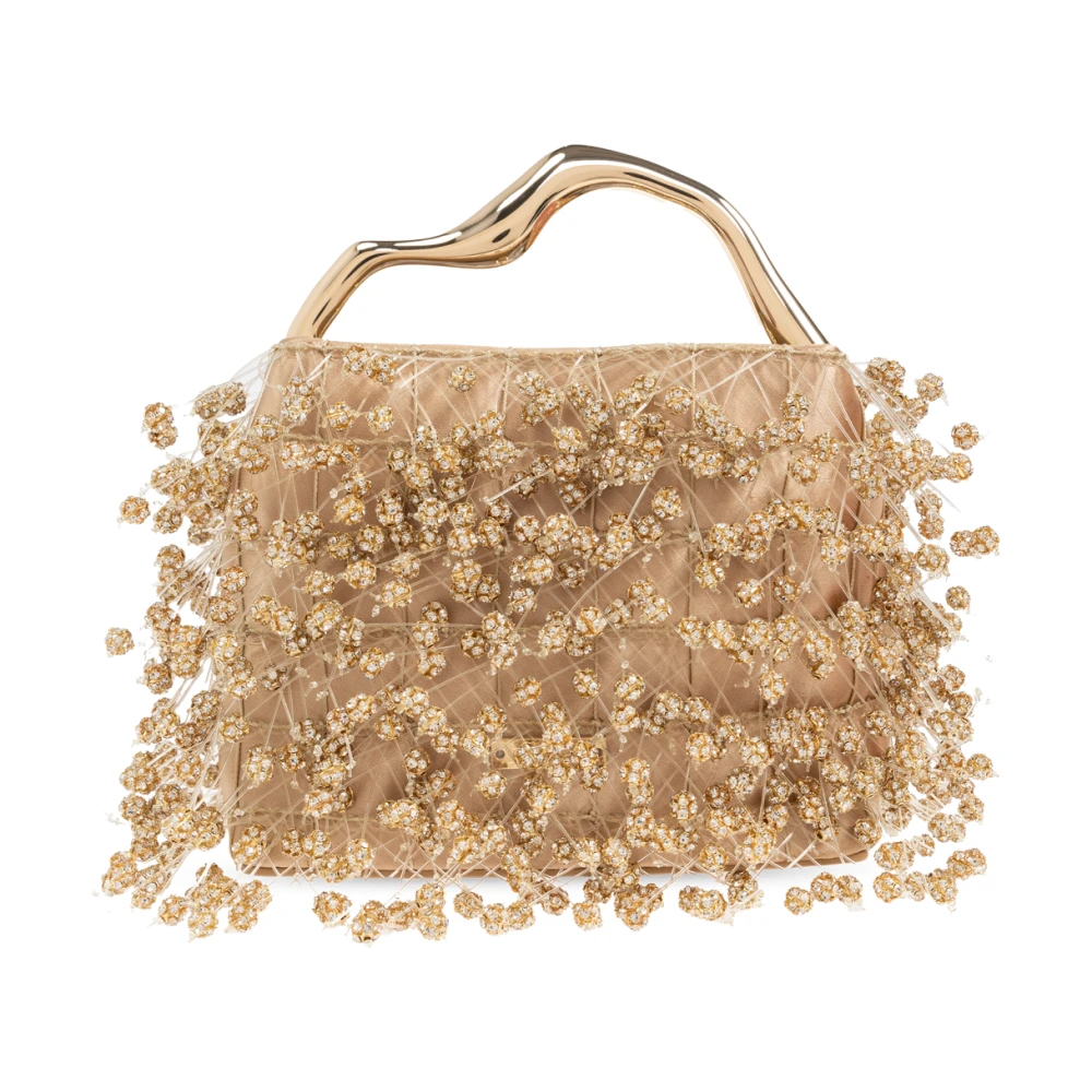 Cult Gaia Handtas Solene Mini Yellow Dames