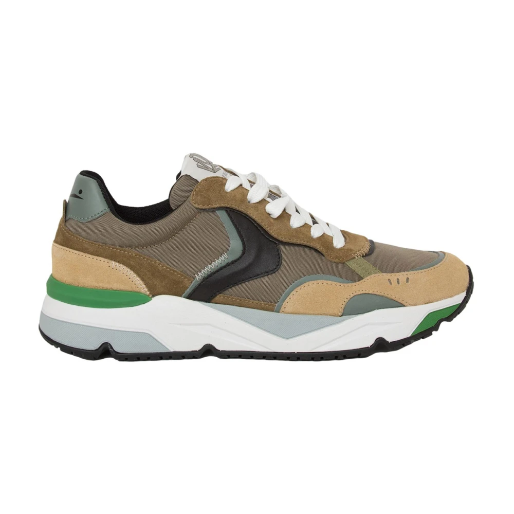 Voile Blanche Men's Beige Sneakers, 8 Uk, Active Trainers