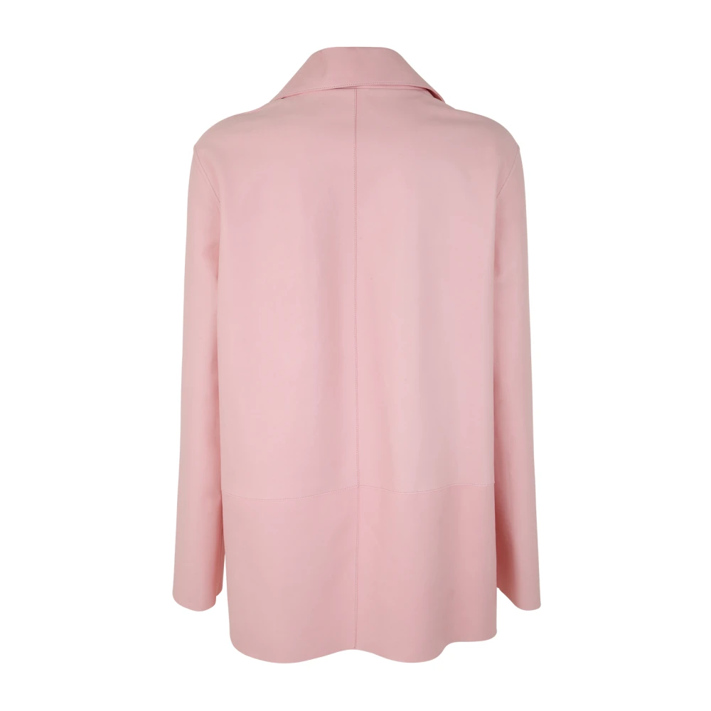 Inès & Maréchal Rose Oversized Jas Pink Dames