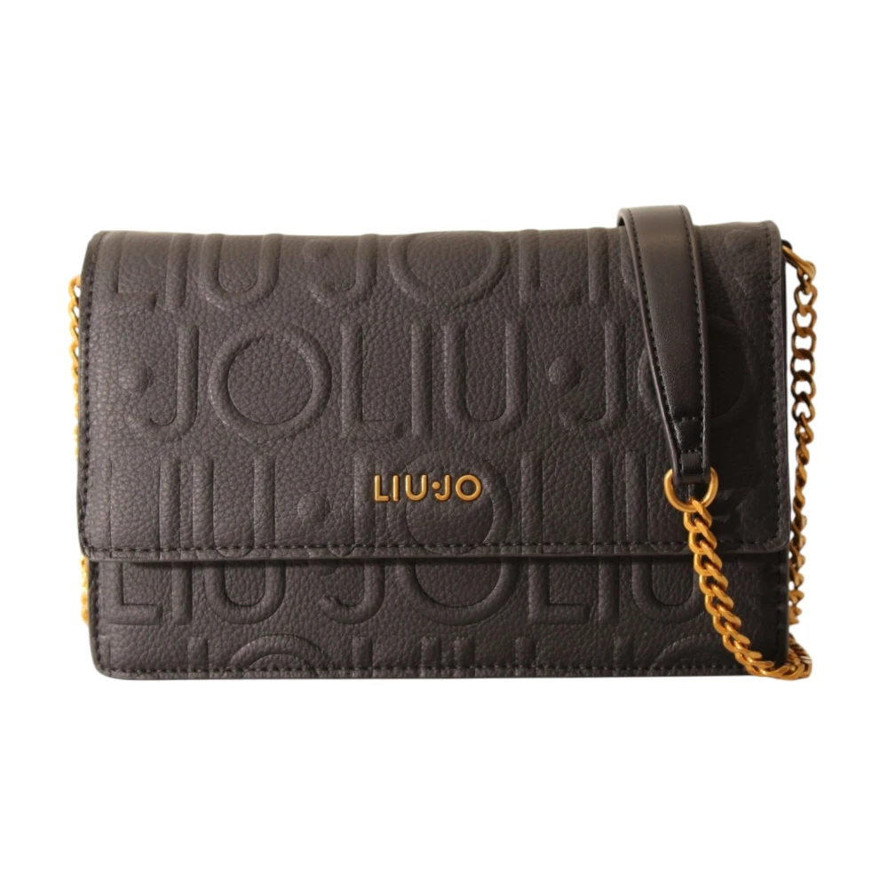 Liu Jo Donna Nero Donne, Borsa A Mano, Cross Over Af6210 E1139, - Immagine 4