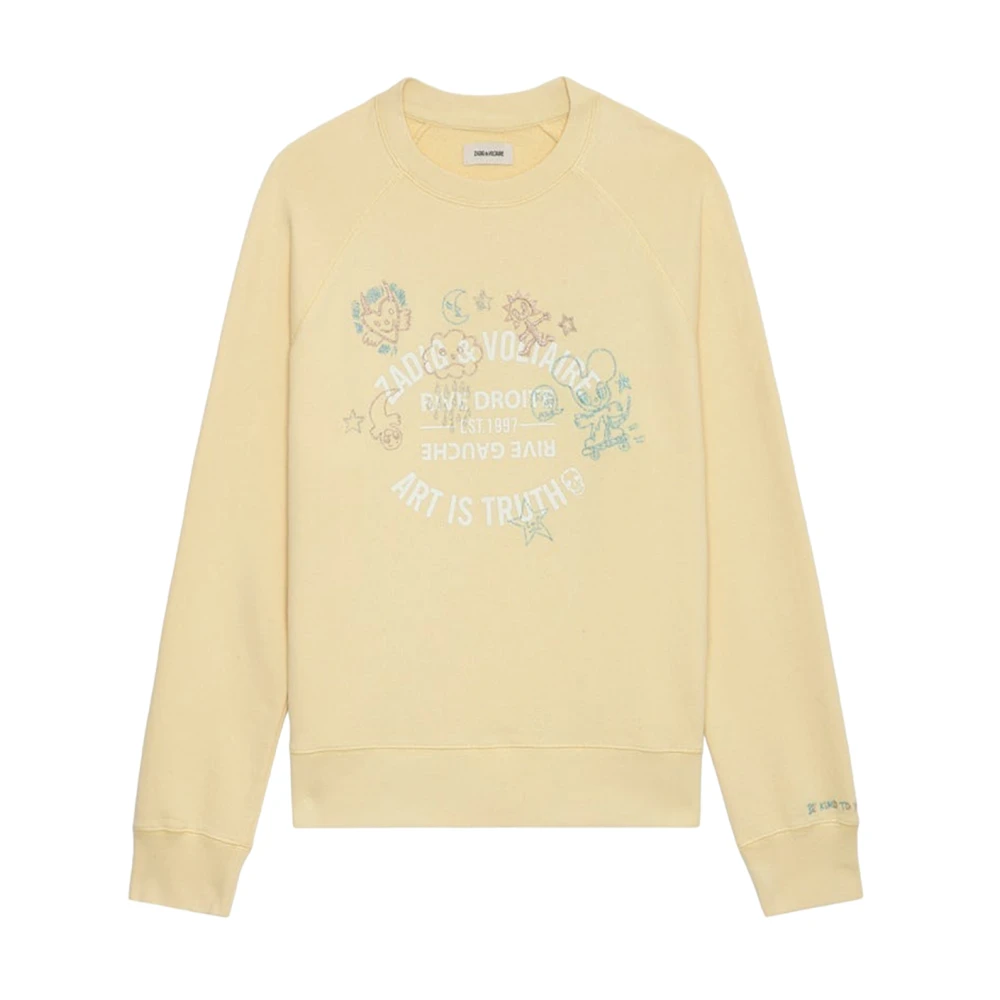Zadig & Voltaire Gele Sweaters Yellow Dames