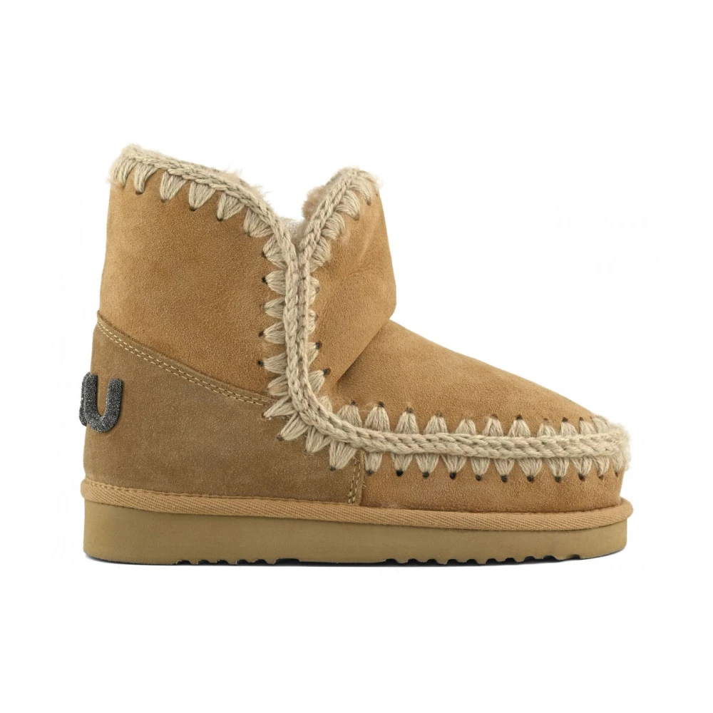 Mou Women's Beige Eskimo 18 Glitter Logo