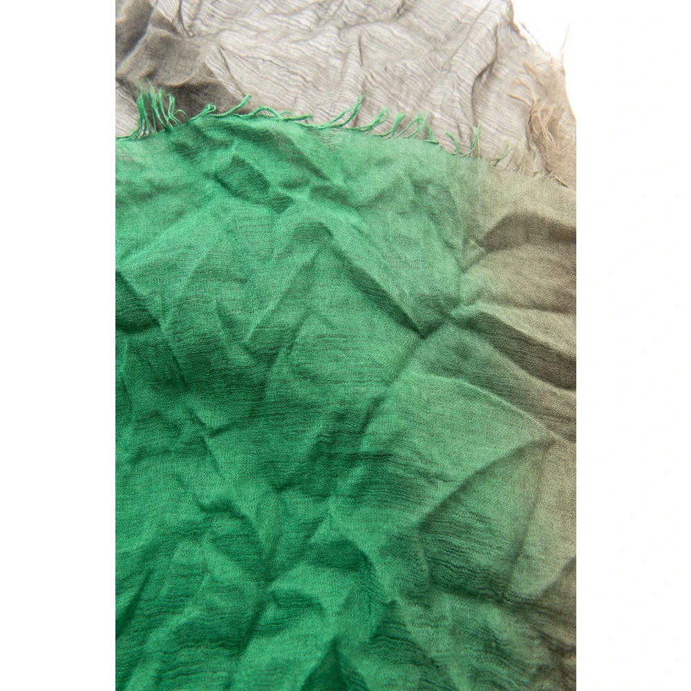 Cortana Giuseppe driekleurige groene sjaal Multicolor Dames