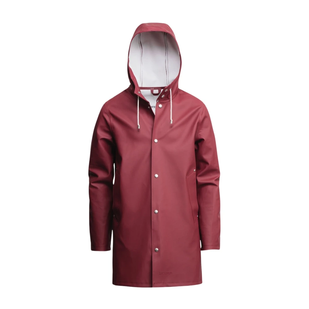 Stutterheim Stijlvol Waterdicht Regenjas Red Heren