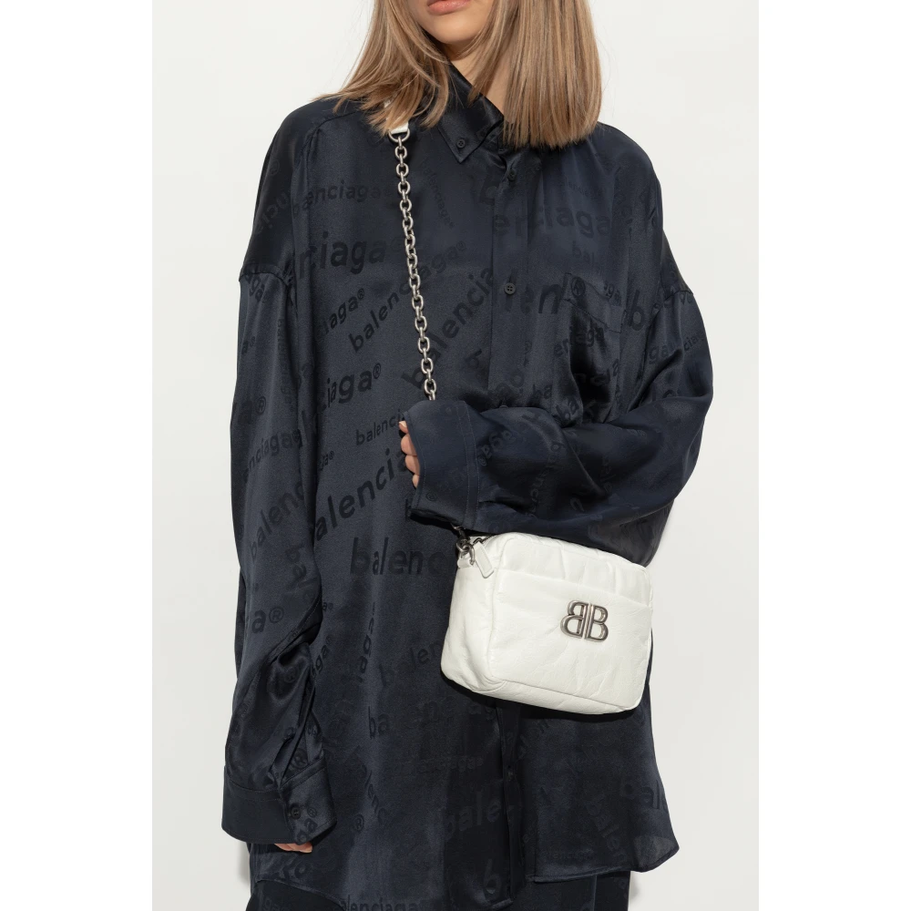 Balenciaga Schoudertas Monaco White Dames