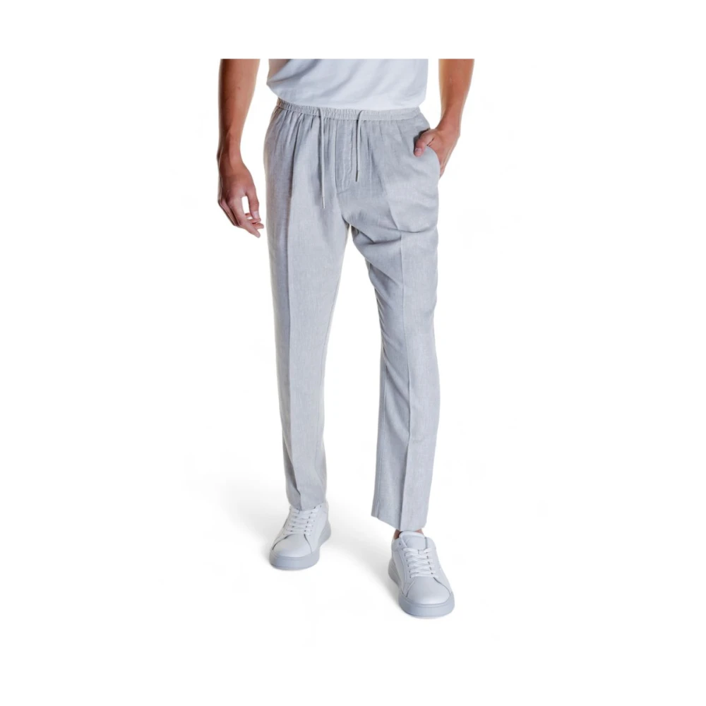 Antony Morato Beige Linnen Jeans & Broek Beige Heren