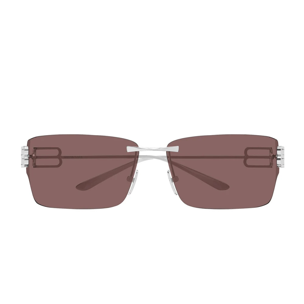 Balenciaga Gray Square Rimless Sunglasses - Female - Sunglasses - One Size - Accessories