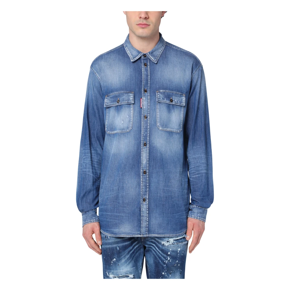 Shirts > Denim Shirts - - Dsquared2 - Modalova