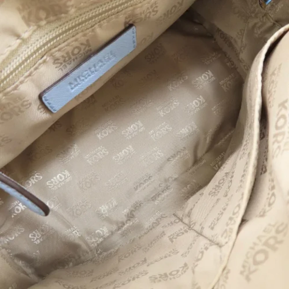 Michael Kors Pre-owned Leather handbags Blue Dames