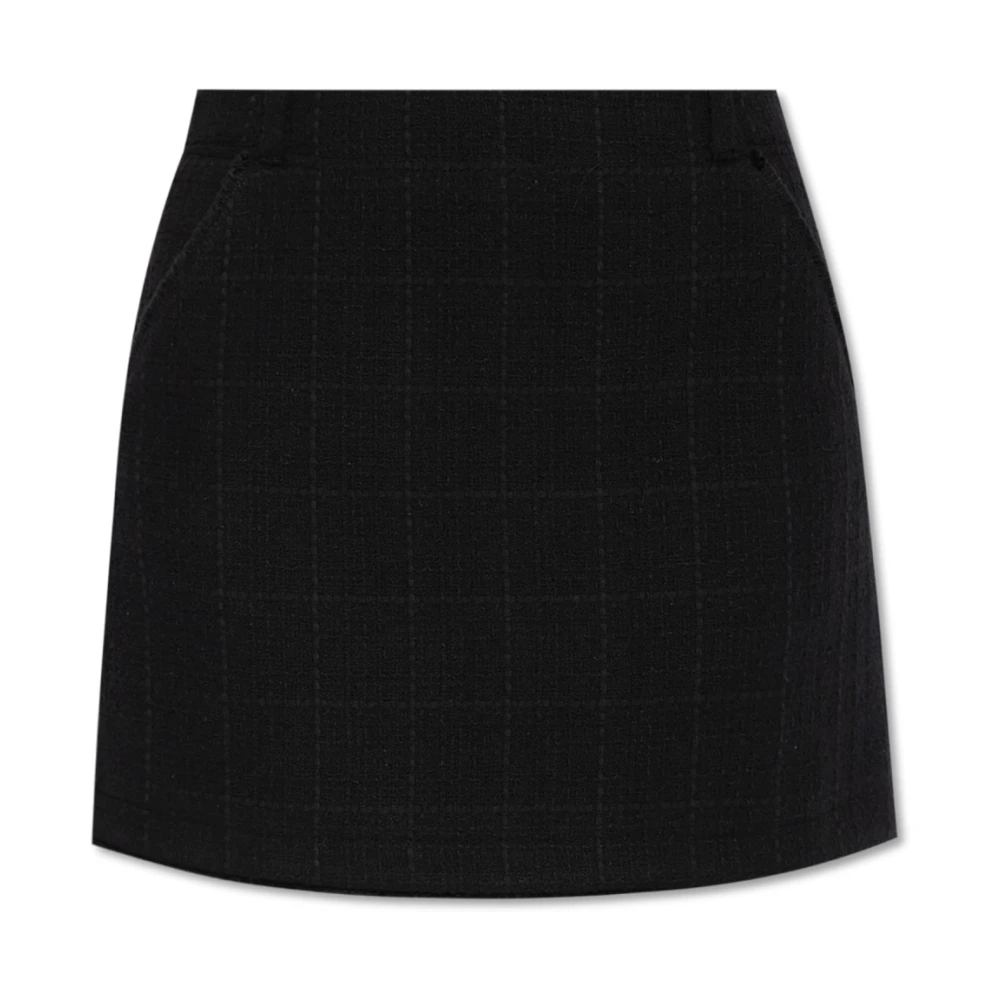 A.p.c. Tweed rok Black Dames