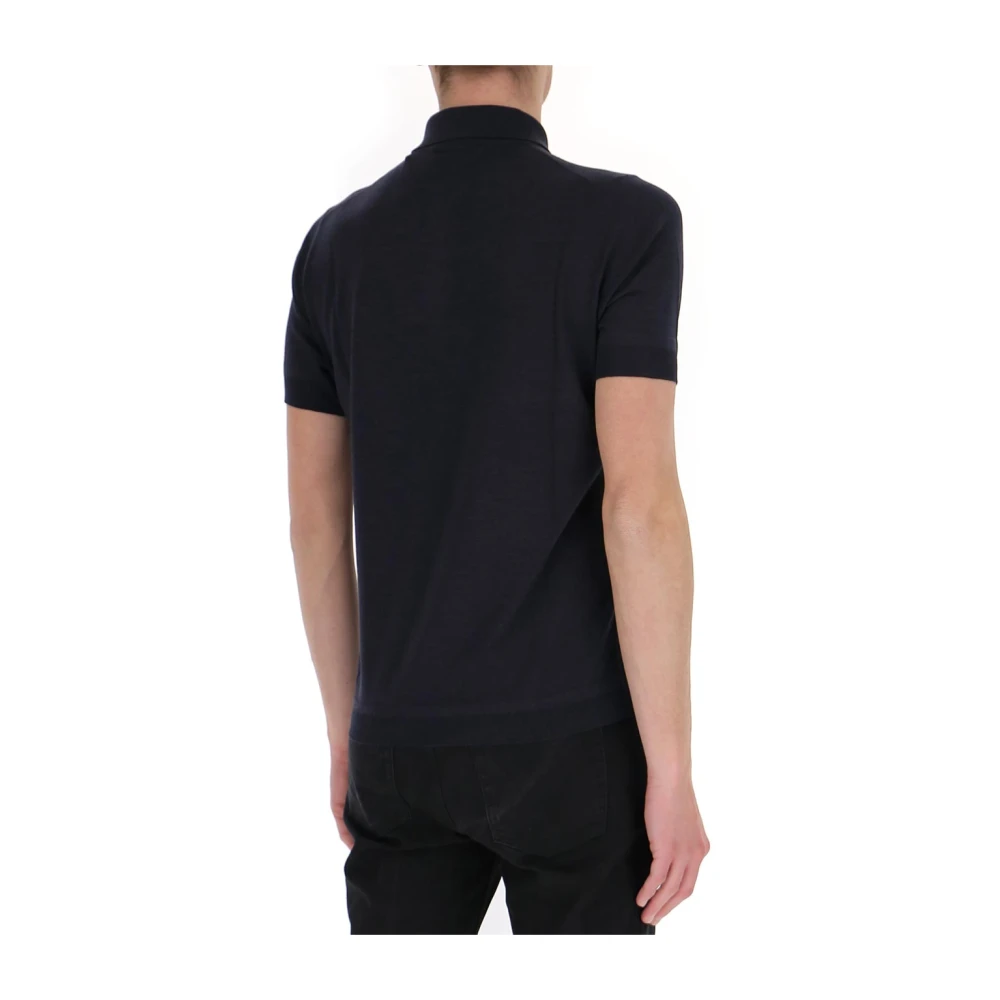 Goes Botanical Polo Shirts Black Heren