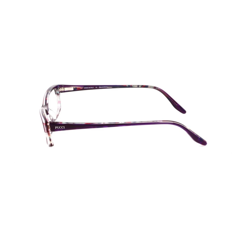 EMILIO PUCCI Paarse Plastic Dameshorloge Frames Purple Dames