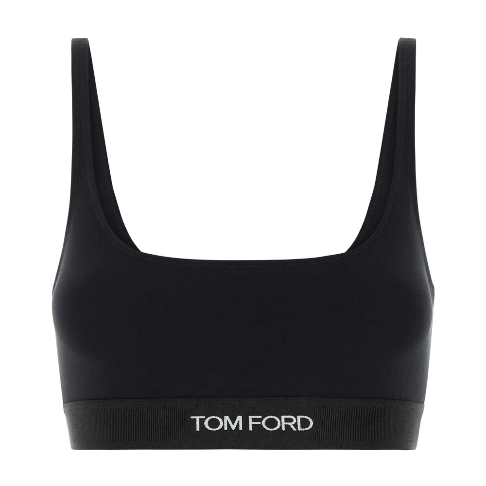 Tom Ford Donna Nero Top, Xs, New,