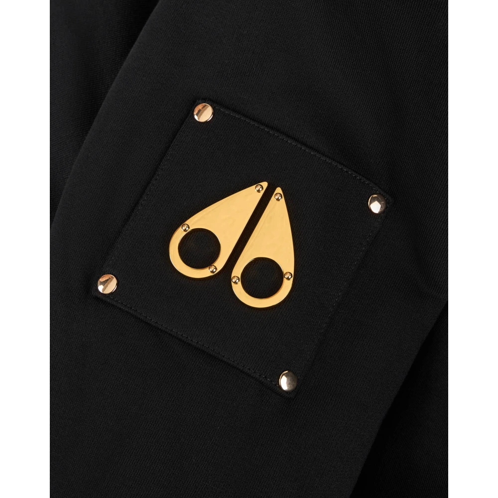 Moose Knuckles Zwart Goud Linden Bunny Jas Black Heren