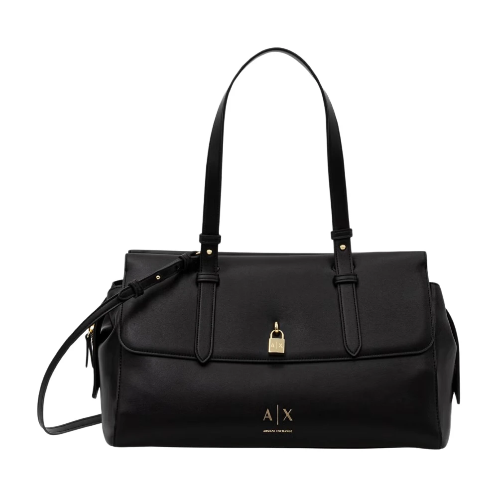 Armani Exchange Donna Nero - Tote Bag - Bags - One Size - Immagine 6