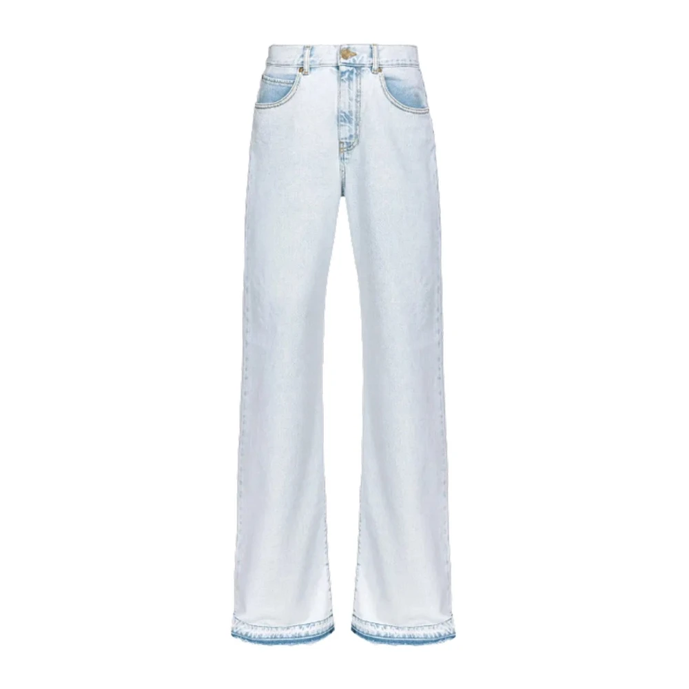 Pinko Wanda Jeans 96% Katoen 4% Elastaan Blue Dames