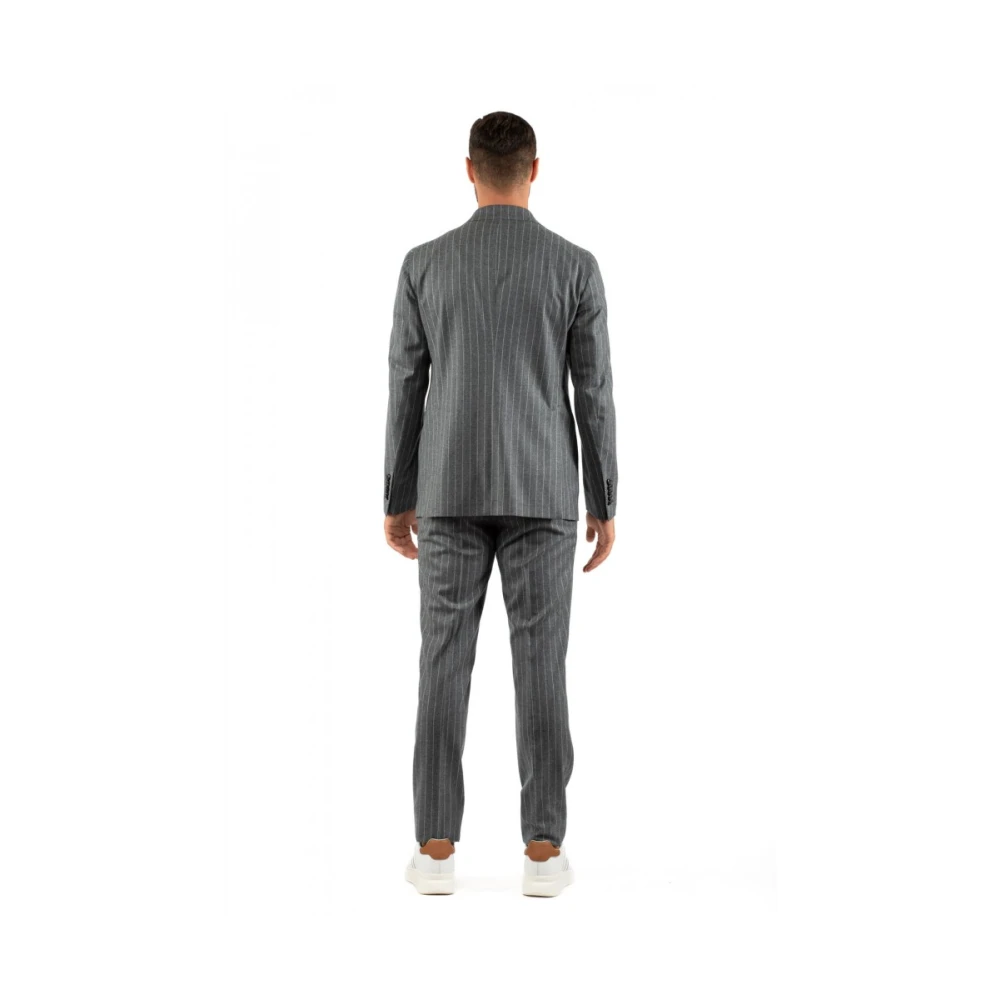 Tagliatore Heren Colbert Gray Heren