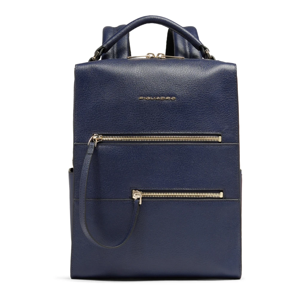 Piquadro Damen Blau W140 Rucksack 14"