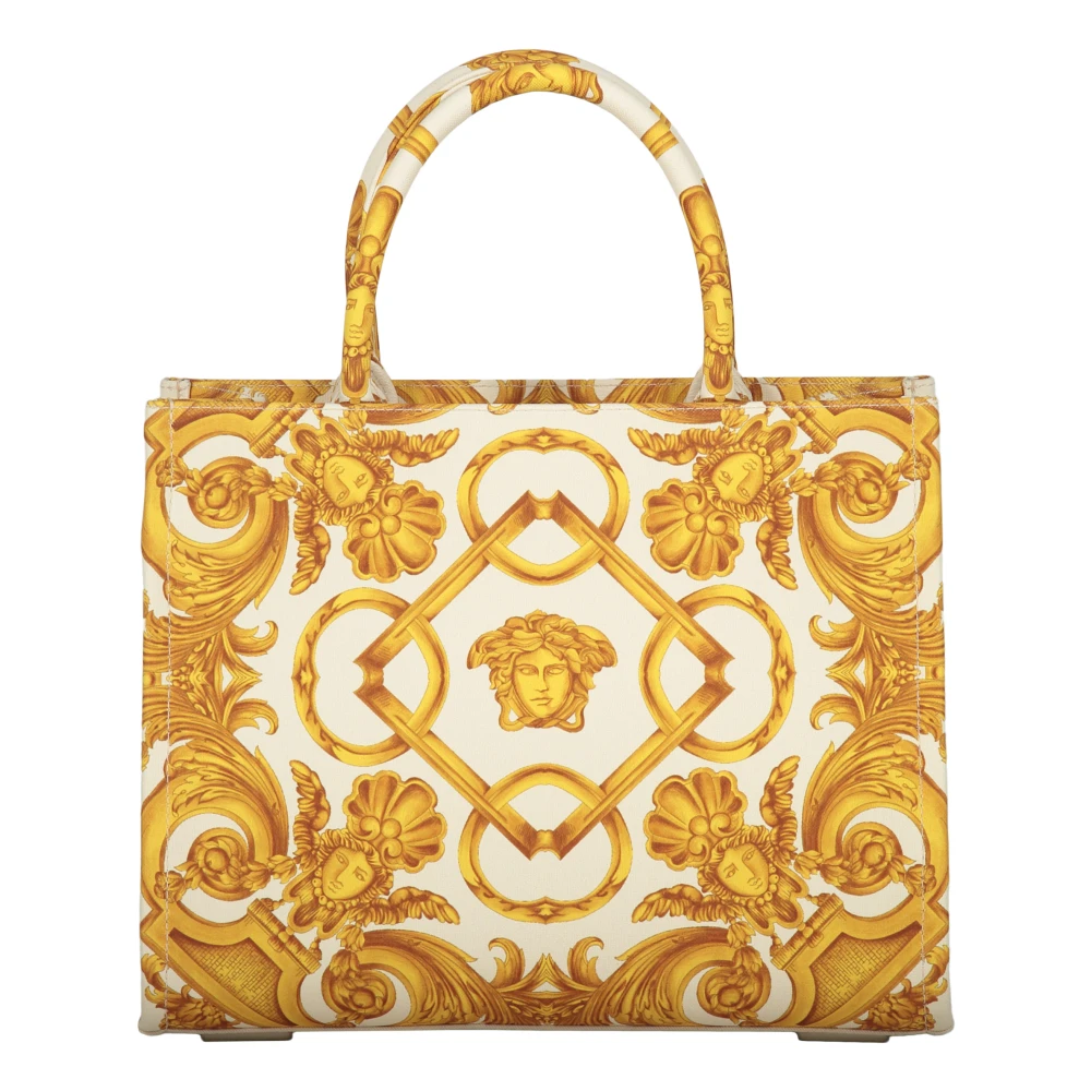 Versace Jacquard motief canvas tas Multicolor Dames