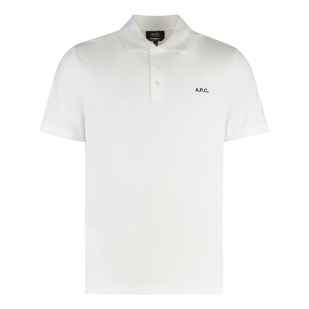 A.p.c. Uomo Bianco Top, Xl, New,