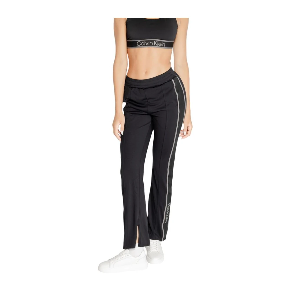 Calvin Klein Polyester Damesbroeken Collectie Black Dames
