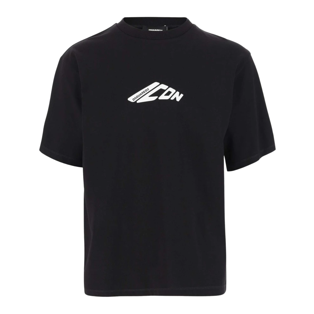Dsquared2 Stijlvolle T-shirts voor mannen en vrouwen Black Heren