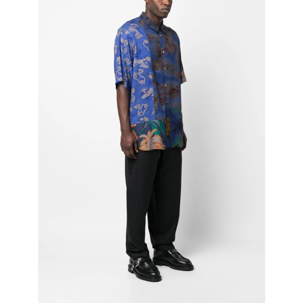 Magliano Vintage Hawaïaans Surplus Shirt Black Heren