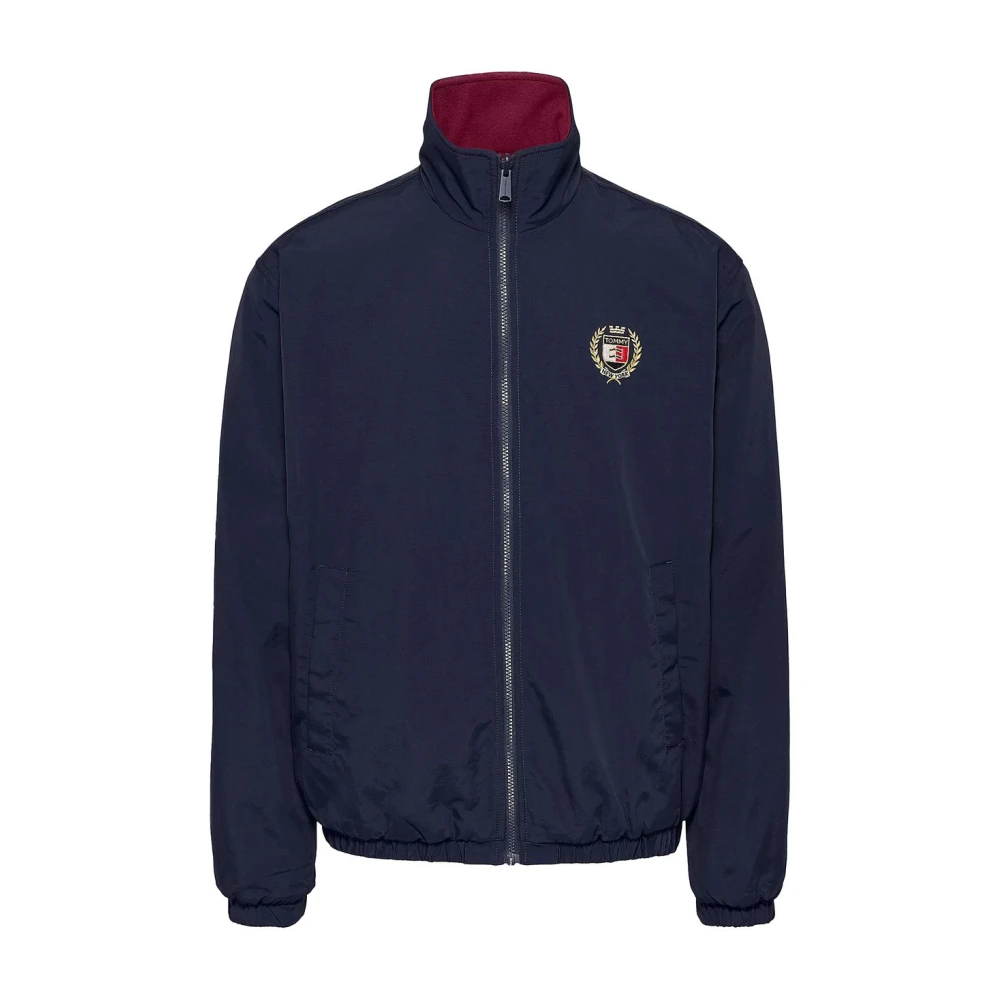 Tommy Jeans Stijlvolle Jas voor Mannen Blue Heren