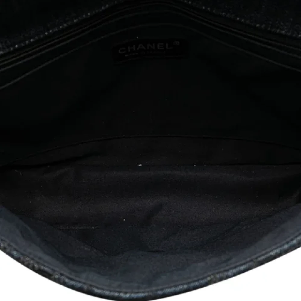Chanel Vintage Pre-owned Denim chanel-bags Blue Dames
