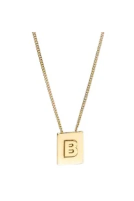 Alphabet B Necklace