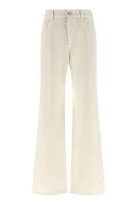 De Samtida Löst Sittande Jeans