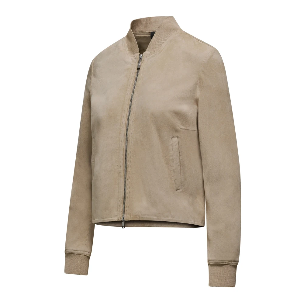BomBoogie Leren jas Gray Dames
