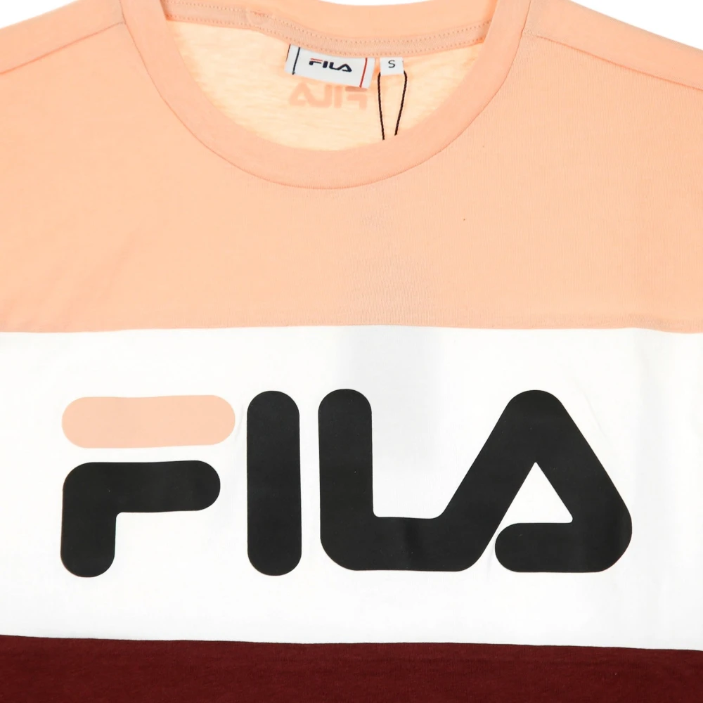 Fila Dames Tawny Port Tee Multicolor Dames