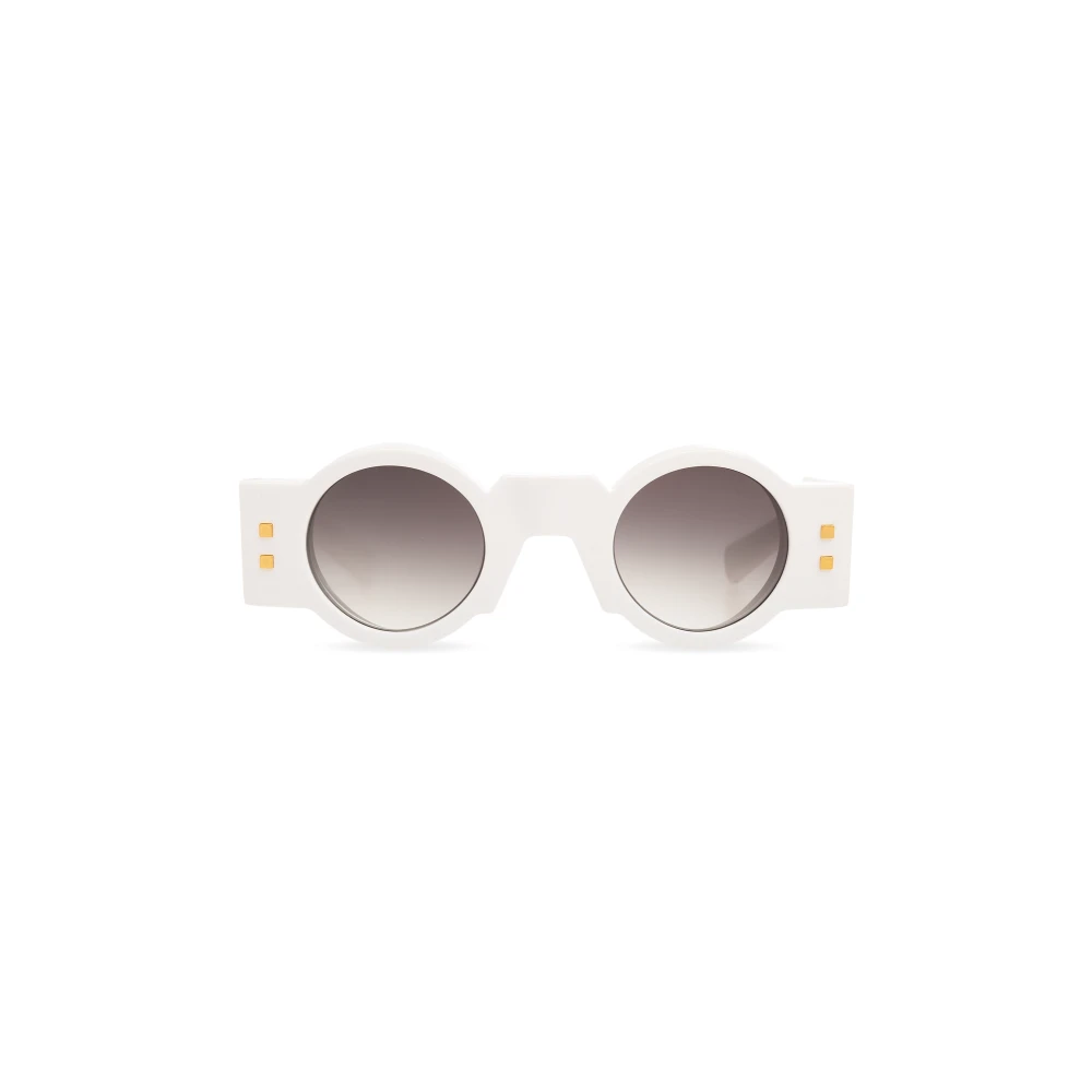 Balmain Unisex Bianco - Olivier Occhiali Da Sole - Accessories - One Size