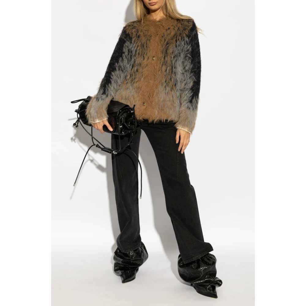 Y Project Jeans met logo Black Dames