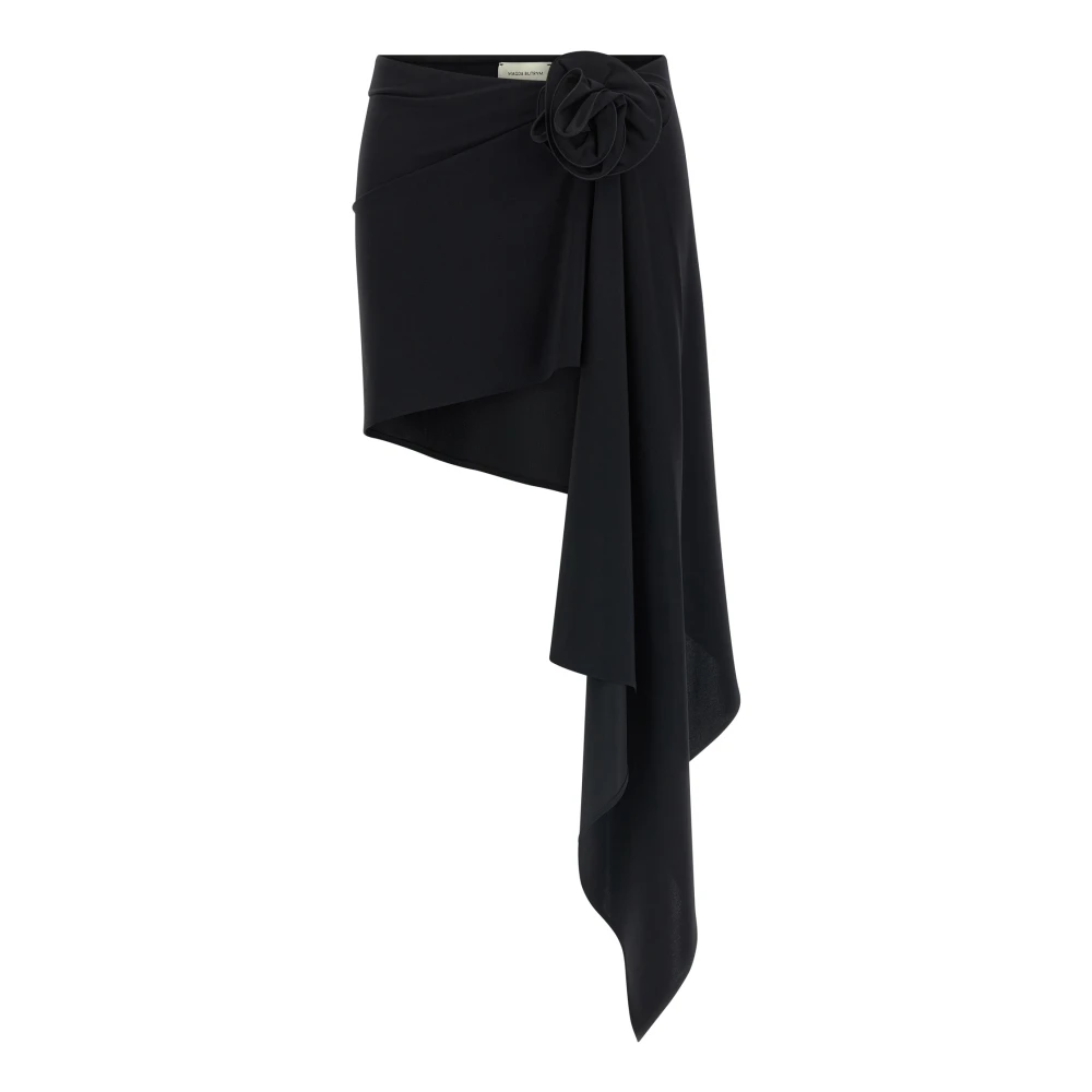 Magda Butrym Women's Black Mini Skirt - Short Skirts - Xs - Skirts
