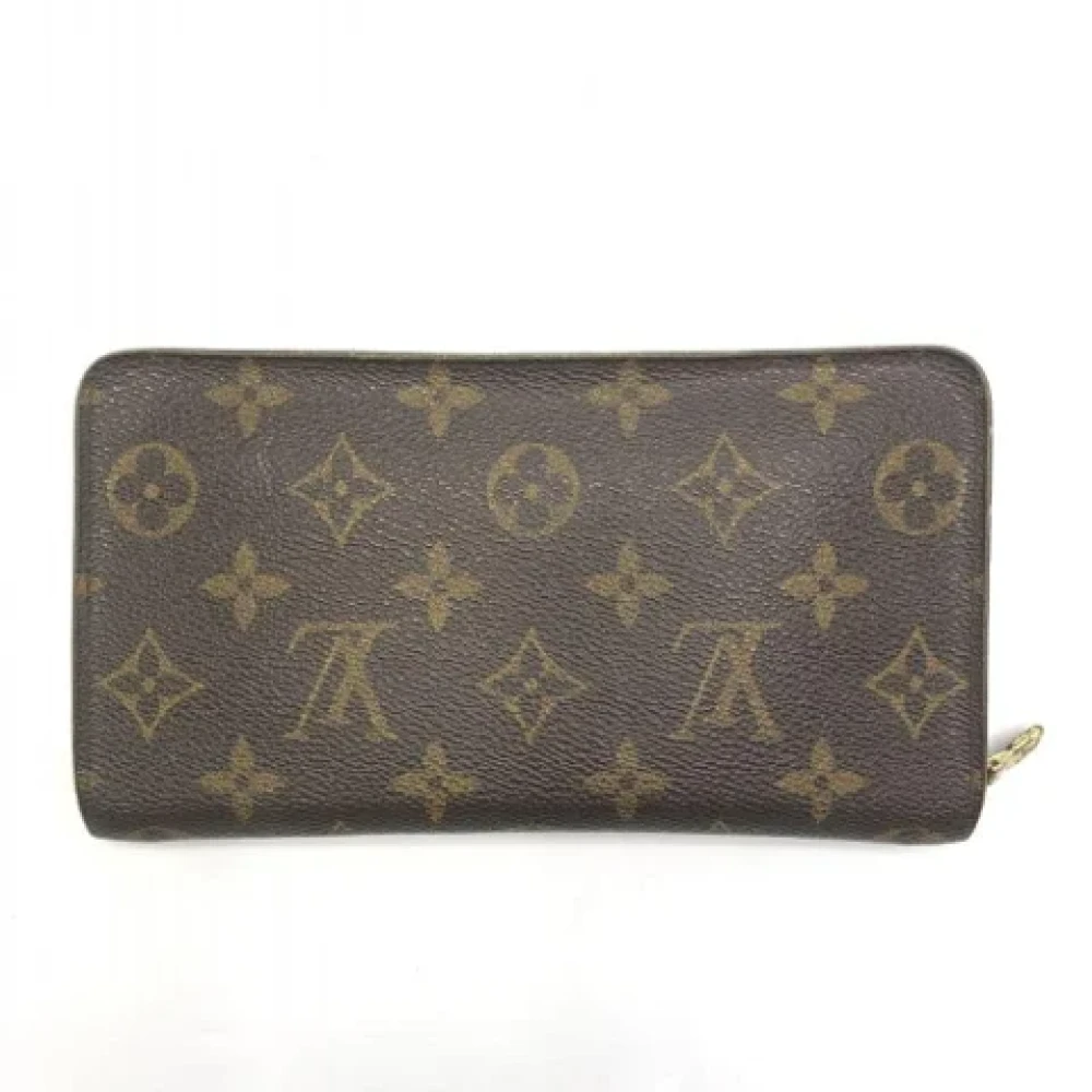 Louis Vuitton Vintage Pre-owned Canvas wallets Brown Unisex